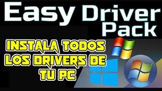 Easy Driver Pack 32 y 64 Bits Win 7