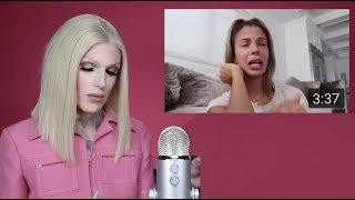 Jeffree Star reacts to Laura Lee's apology video