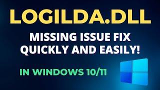 LogiLDA.dll missing issue fix Quickly and Easily!