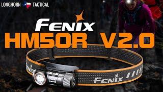 Fenix HM50R v2.0 700 Lumen Rechargeable Headlamp with Red Light