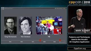 CppCon 2018: Mark Elendt “Patterns and Techniques Used in the Houdini 3D Graphics Application ”