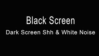 Peaceful Shh & White Noise for Colicky Babies | 10 Hours Dark Screen Shhh Shhh