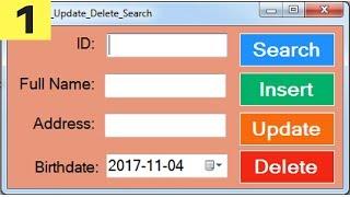 VB.NET And MySQL - How To Insert Update Delete Search In MySQL DataBase Using VBNet [ with code ] P1