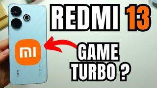 Redmi 13: Game Turbo - Does have it?