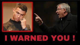  Sir Alex Ferguson was right about Cristiano Ronaldo