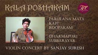 Parulana Mata By Sanjay Suresh | Carnatic Violin Instrumental Song | Indian Classical Music | TIME