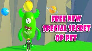 FREE New Special OP SECRET Pet in New Update Ninja Clickers Simulator! [Roblox]