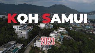 KOH SAMUI THAILAND BY DRONE 4K 2023