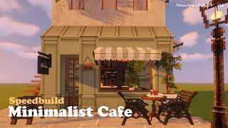 Minimalist Café️ | Speedbuild + Tour| cocricot mod | Minecraft JE