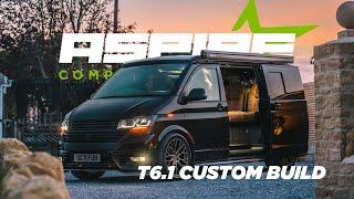 Stunning Gloss Black VW T6.1 Custom Build - Aspire HQ Build!