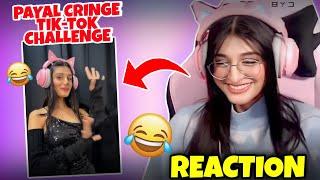 Payal Reaction On Her Cringe TikTok Video