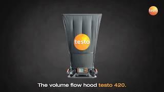 Testo 420 Flow Hood