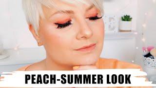 PEACH & CORAL SUMMER MAKEUP  Easy Peasy