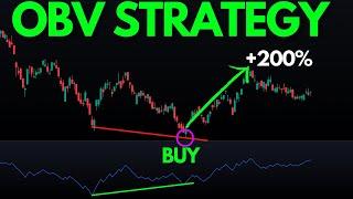 OBV INDICATOR STRATEGY (ON BALANCE VOLUME) | EP. 135