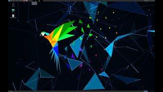 ParrotOS 4.8 - Parrot Home KDE - Simple installation