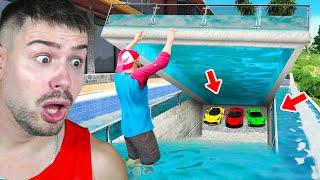 GEHEIME BASE unter iCRIMAX POOL in GTA 5 RP!