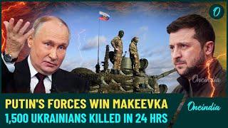 Russia's Big Win in Makeevka: 1,500 Ukrainian Soldiers Killed as Putin's Army Pushes Toward Pokrovsk