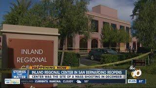 Inland Regional Center in San Bernardino reopens