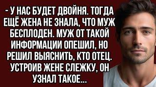 Сообщила бесплодному мужу что беременна, он в шоке. Решил докопаться до правды