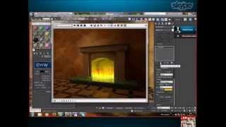 Уроки 3D Max. Как сделать огонь в 3D Max. Личная консультация с Константином Сивостровым. 17 09 13
