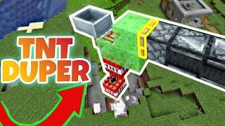 Minecraft Working Unlimited {Tnt Duplicator Glitch} || Easy Tnt Duper Tutorial Bedrock,java