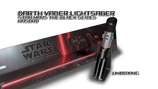 Unboxing STAR WARS The Black Series Darth Vader Force FX Elite Lightsaber