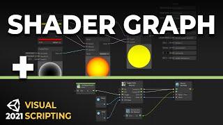 How to Connect Unity Shader Graph and Visual Scripting using Parameters or Variables
