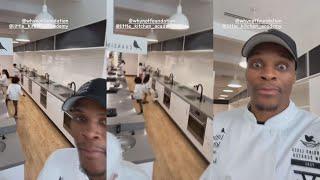 Russell Westbrook Gets His Son On Camera Trying To Climb Kitchen Counter