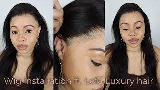 Tutorial: Wig installation ft. Lefa Luxury Hair | Sesotho tutorials | Phaello Tshabalala