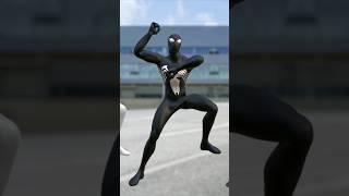 Spider-man symbiote suit in coffin dance mode #spiderman