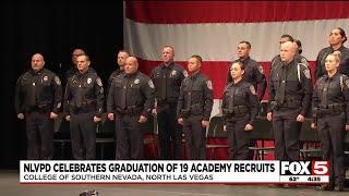 North Las Vegas Police Department celebrates graduation of 19 recruits