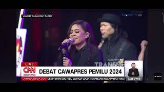 COKELAT - JINGLE PEMILU | Live at KPU RI Debat Cawapres 2024 #kpu #cokelat #pemilu2024