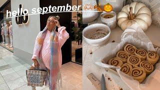 a cosy september vlog: fall baking, bath + bodyworks haul, toddler activities & more