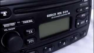 FORD 6000 CD RDS EON CAR STEREO RADIO WITH CODE