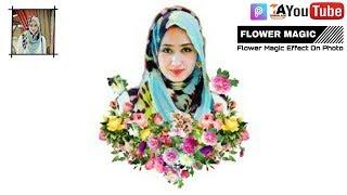 Picsart Editing Tutorial | Flower Magic Design Picsart | Magic Splash Effect In Urdu