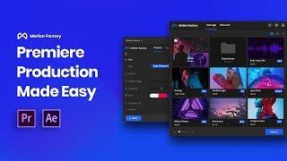 Motion Factory Next Gen. | Now Available for Adobe Premiere Pro And After Effects