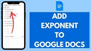 How to Add Exponents in Google Docs? Type Exponents in Google Docs 2024