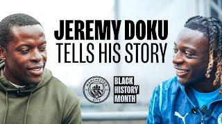 How did Jeremy Doku get so good at dribbling? | Man City Black History Month