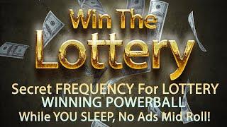 Win The Lottery - Secret FREQUENCY Für LOTTERIE-GEWINNENDE POWERBALL, Manifest-LOTTERIE, während