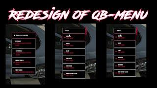 Redesign of qb-menu - SEVEN DEVELOPMENT