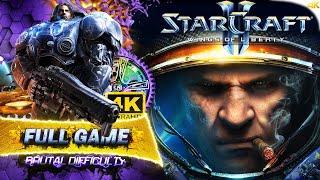 Starcraft 2 Wings of Liberty Full Game on Brutal Difficulty | 4k 60fps