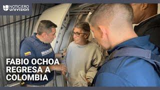 Fabio Ochoa Vásquez, excapo del Cartel de Medellín, regresa a Colombia tras ser deportado desde EEUU