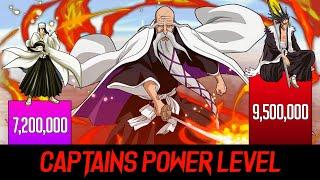 Bleach All Captains Ranked - Bleach Power Levels - Golden Dusk 