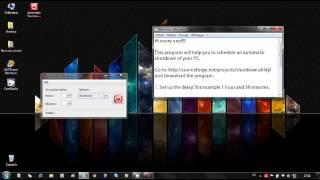Java Automatic Shutdown Utility for Windows OS