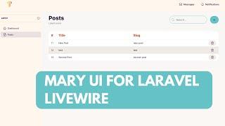 Ease Markdown Editor with Mary UI and Laravel Livewire