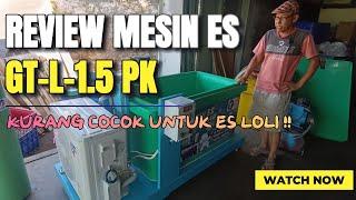 Review Mesin ES Batu 1.5 PK | Cooler Box 350 L | Pesanan dari Pangkal Pinang | @gunawanteknik56