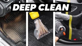 Dirty Mercedes Interior DEEP CLEAN - Interior Auto Detailing