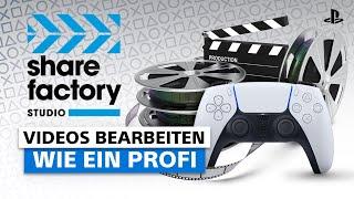 So funktioniert das neue ShareFactory Studio I PlayStation 5