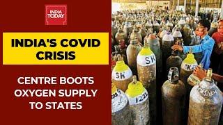 Covid 19 News: Centre Boosts Oxygen Supply To States Amid Shortage