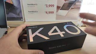 Redmi K40 Pro Unboxing and Hands on